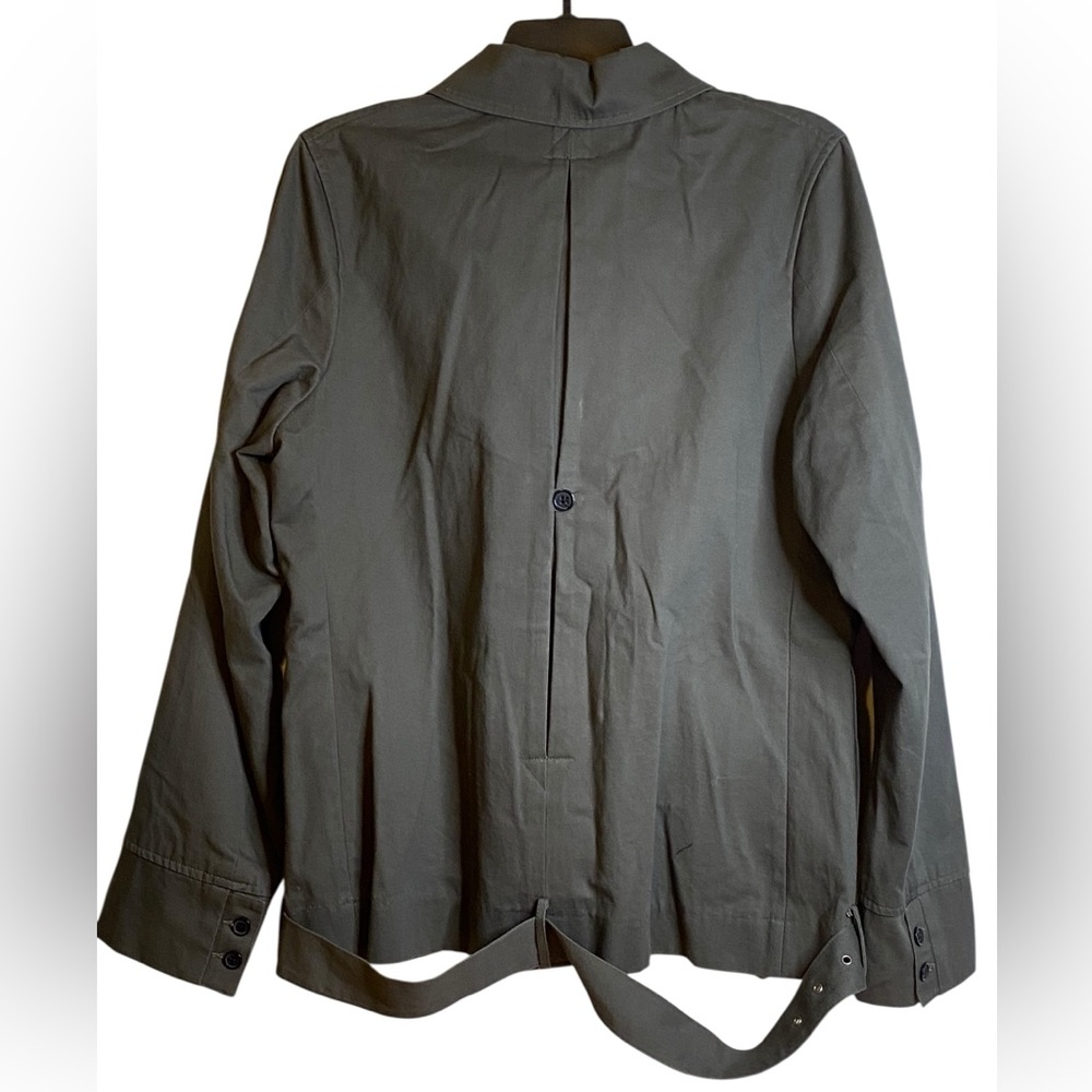 Fremont Apparel Co Los Angeles Vintage Gray Moody Utility Jacket Women’s Size L - Picture 3 of 10